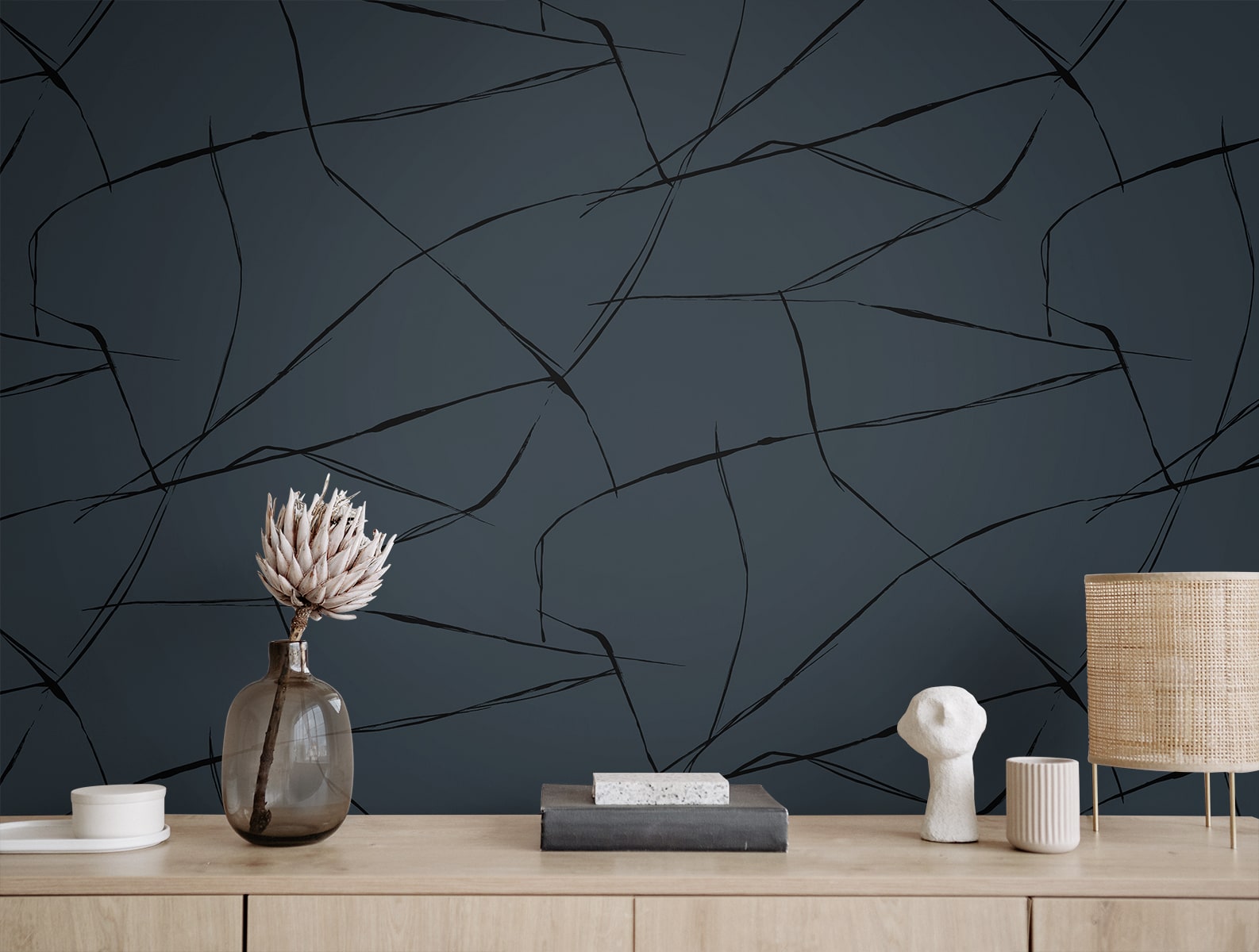 Geometric Textures Astratto Unpasted Wallpaper