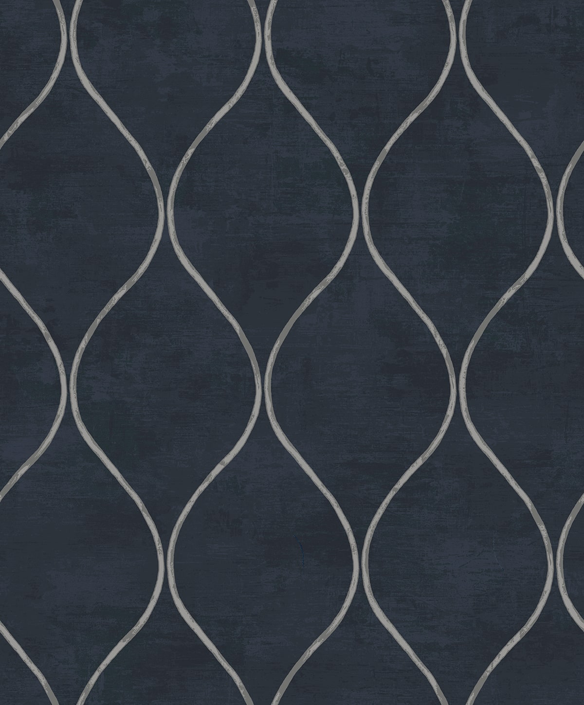 Geometric Textures Ellisse Ogee Unpasted Wallpaper