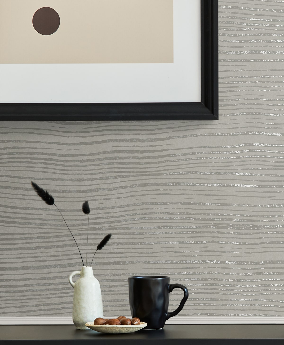 Geometric Textures Livello Stria Unpasted Wallpaper