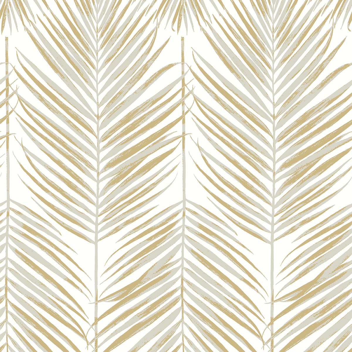 Marina Palm Coastal Unpasted Wallpaper