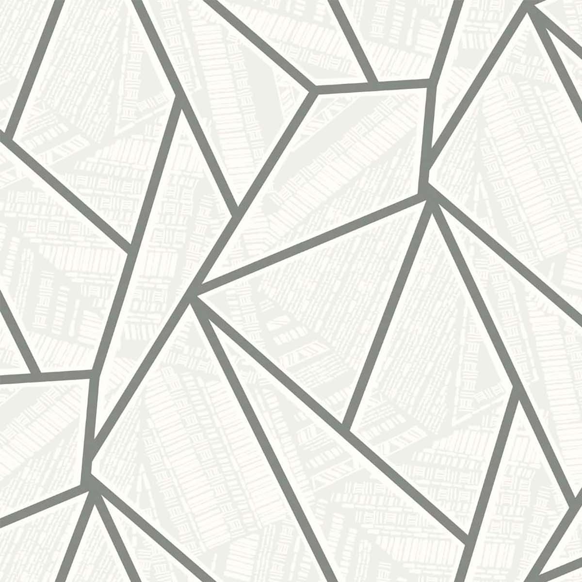 Metro Vector Geometric Unpasted Wallpaper