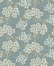 Floral Vine Vintage Unpasted Wallpaper