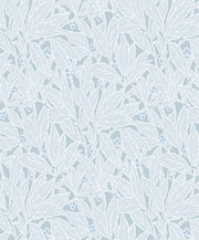 Leaf and Berry Botanical Vintage Unpasted Wallpaper