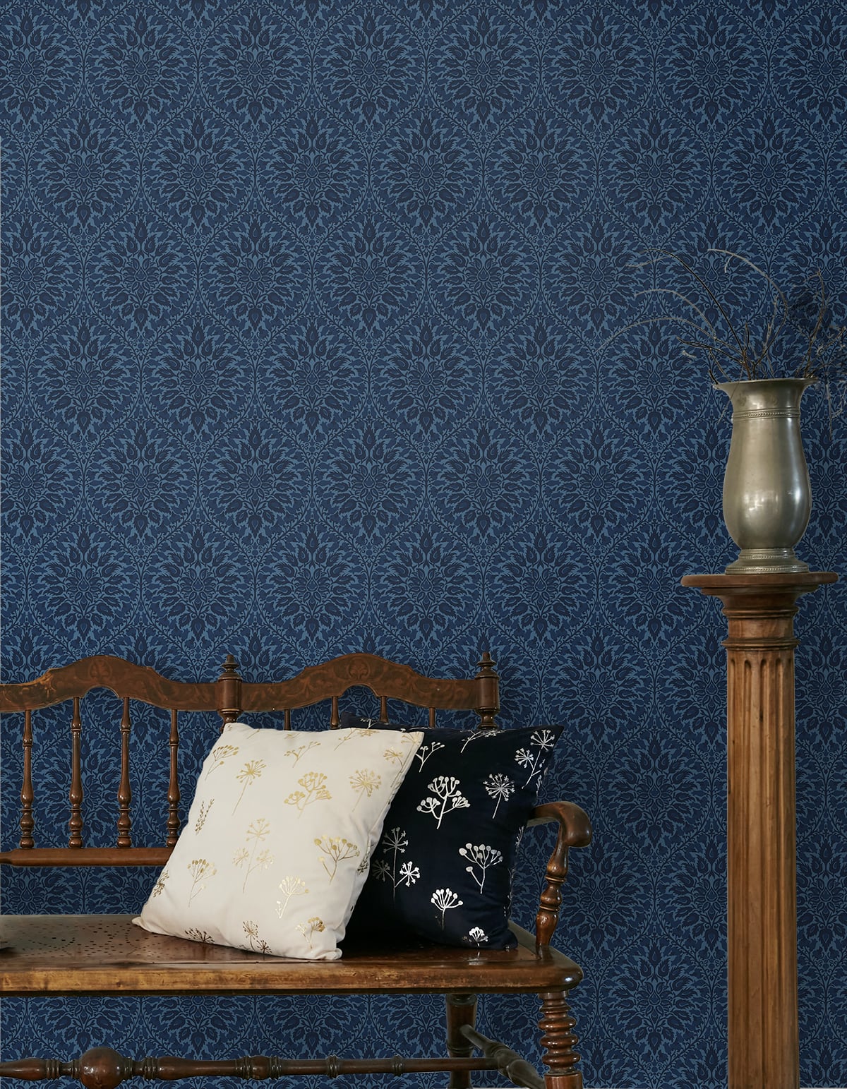 Luna Ogee Vintage Unpasted Wallpaper