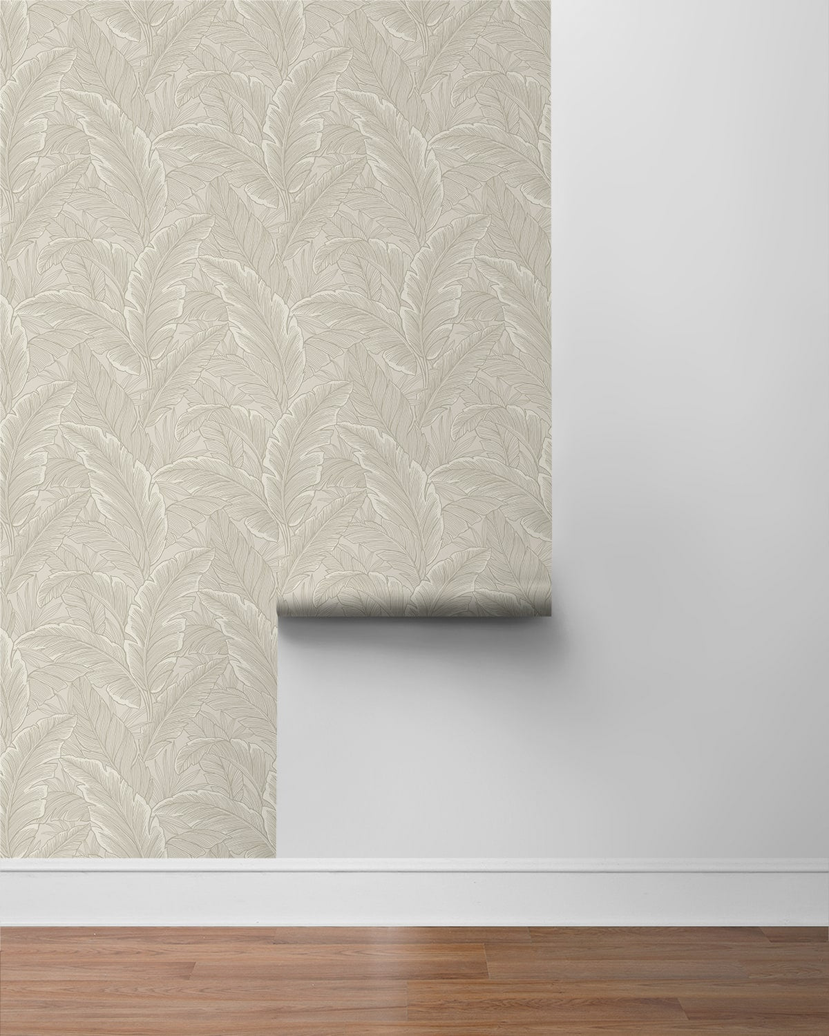 Gulf Tropical Leaves Botanical Unpasted Wallpaper