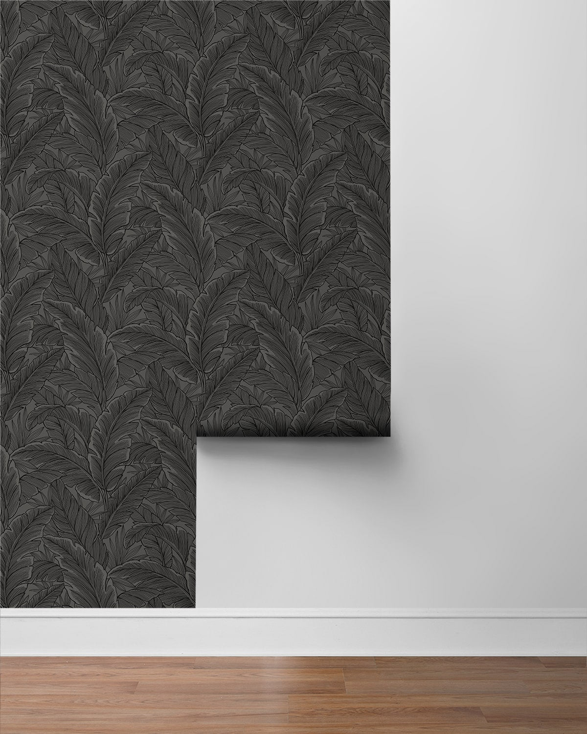 Gulf Tropical Leaves Botanical Unpasted Wallpaper
