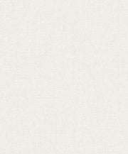 White Heron Abington Faux Linen Unpasted Wallpaper