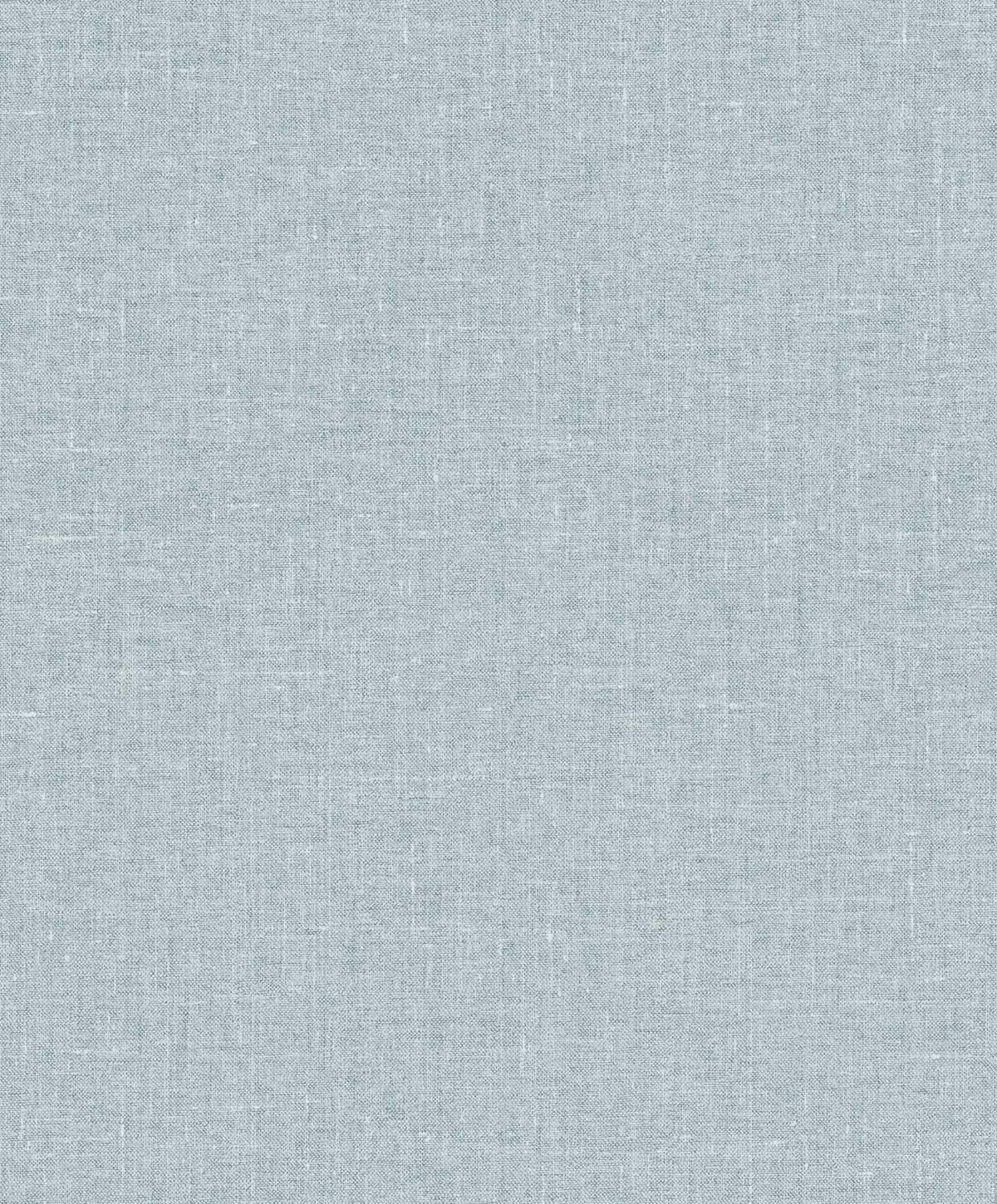White Heron Abington Faux Linen Unpasted Wallpaper