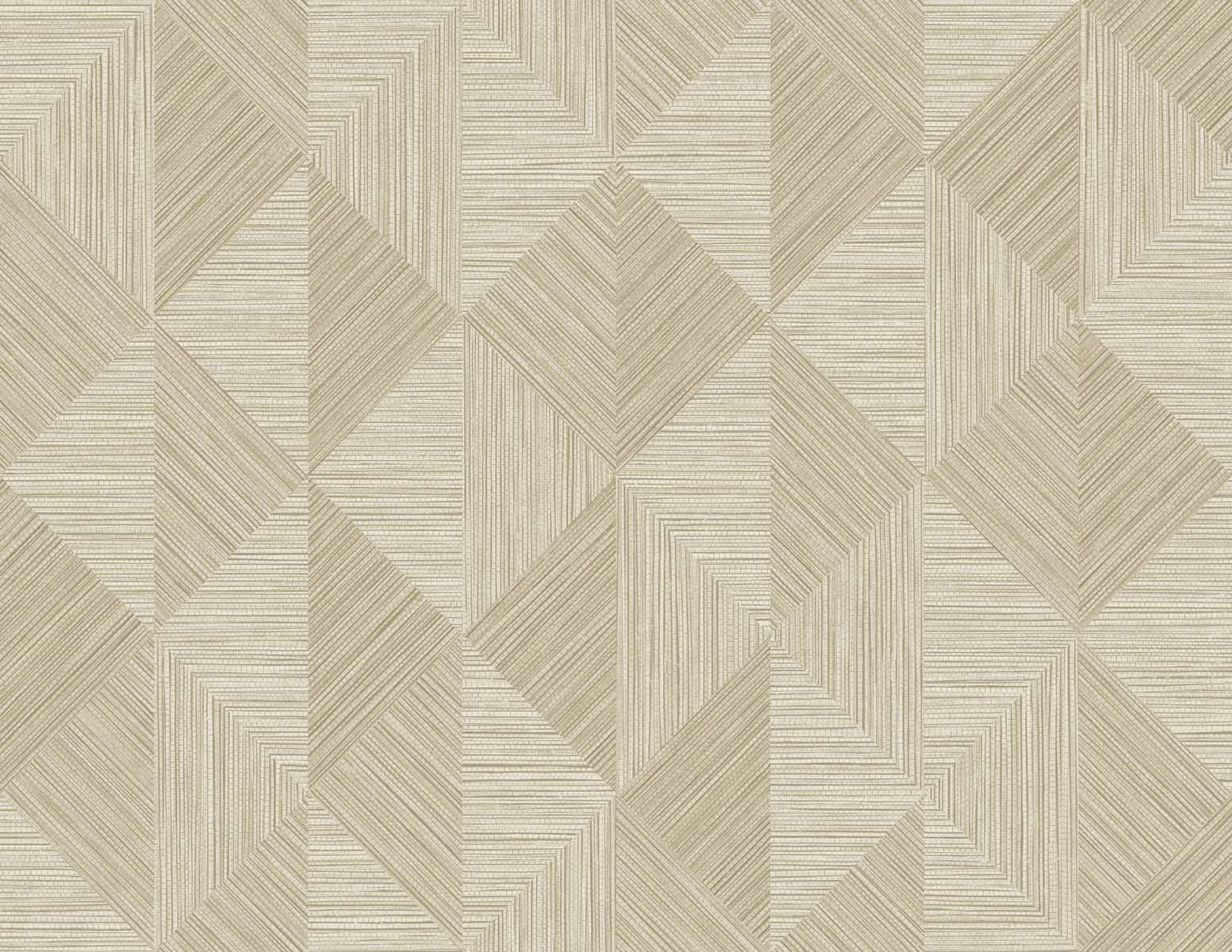 White Heron Diamond Inlay Embossed Vinyl Unpasted Wallpaper