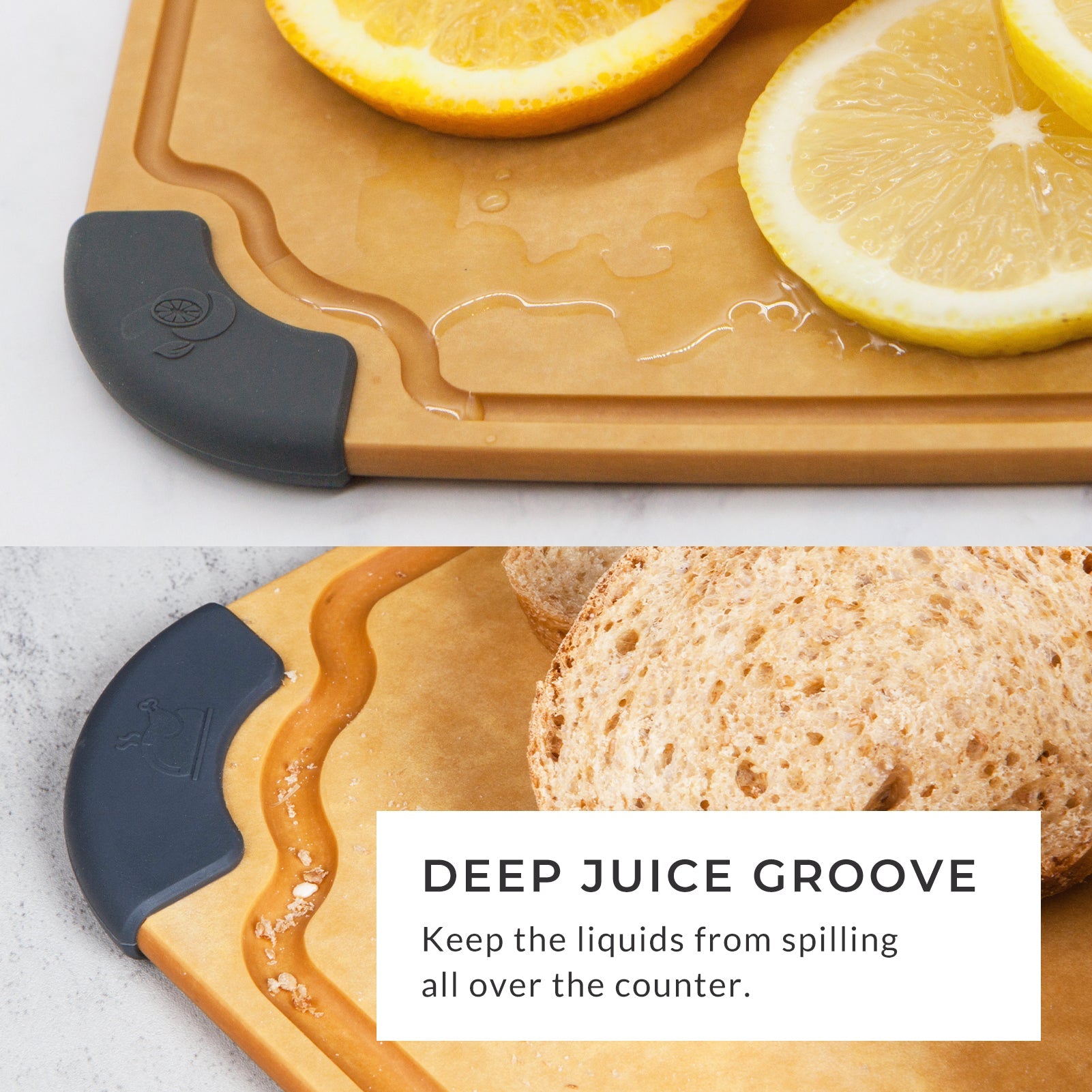 Paddle Series Cutting & Serving Board with Handle, Small