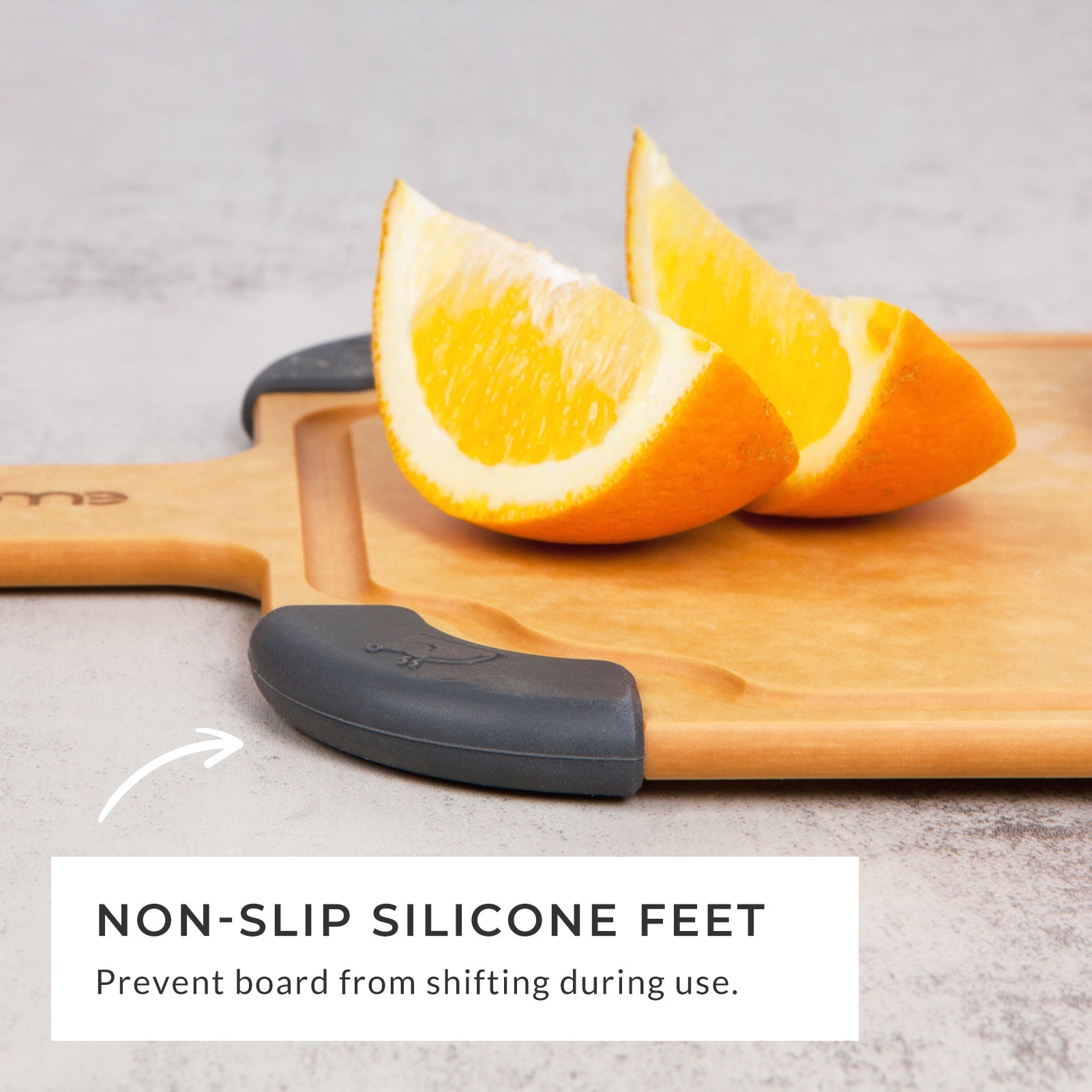 Paddle Series Cutting & Serving Board with Handle, Small