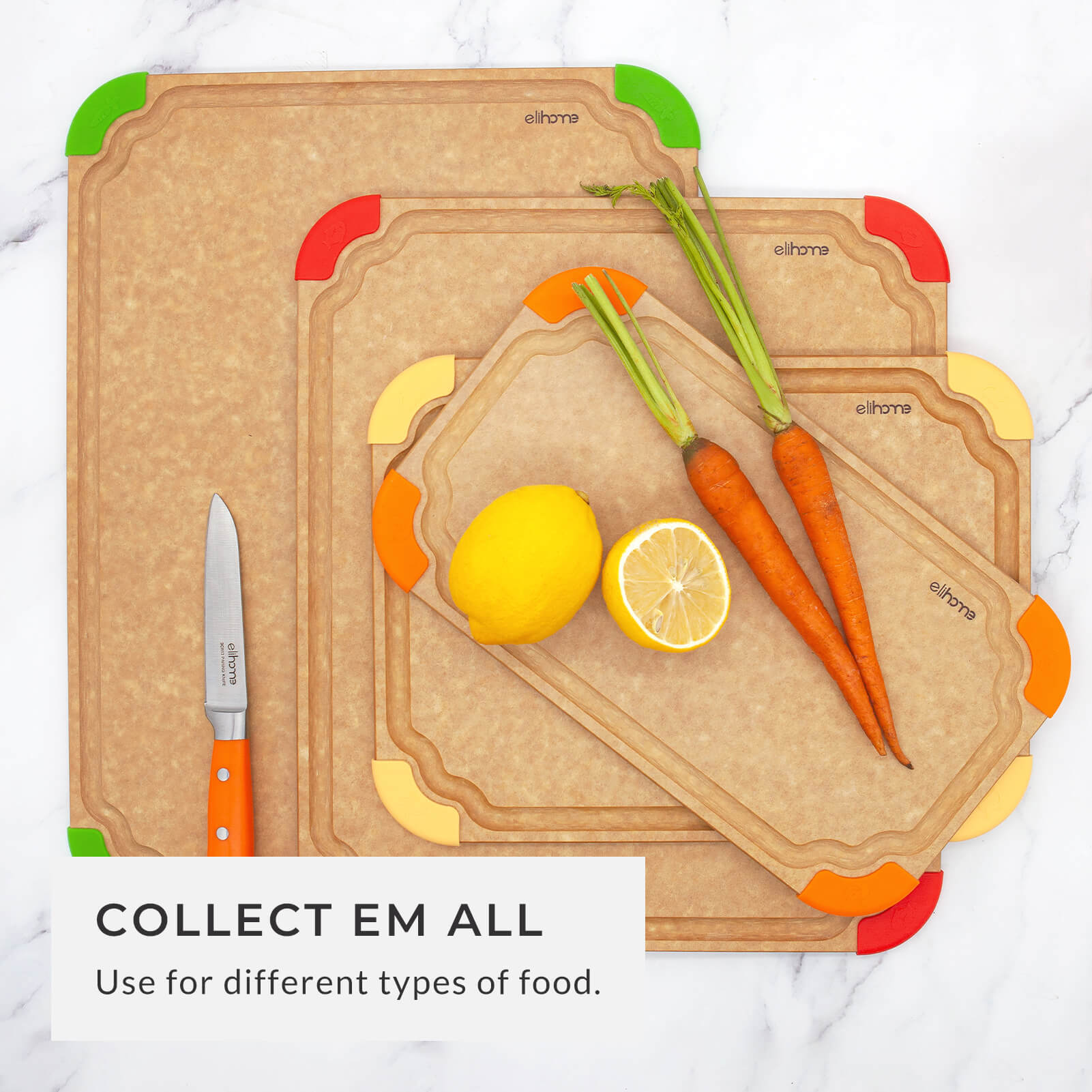Premium Series 7 x 10 x 1/4 Cutting Board - Small