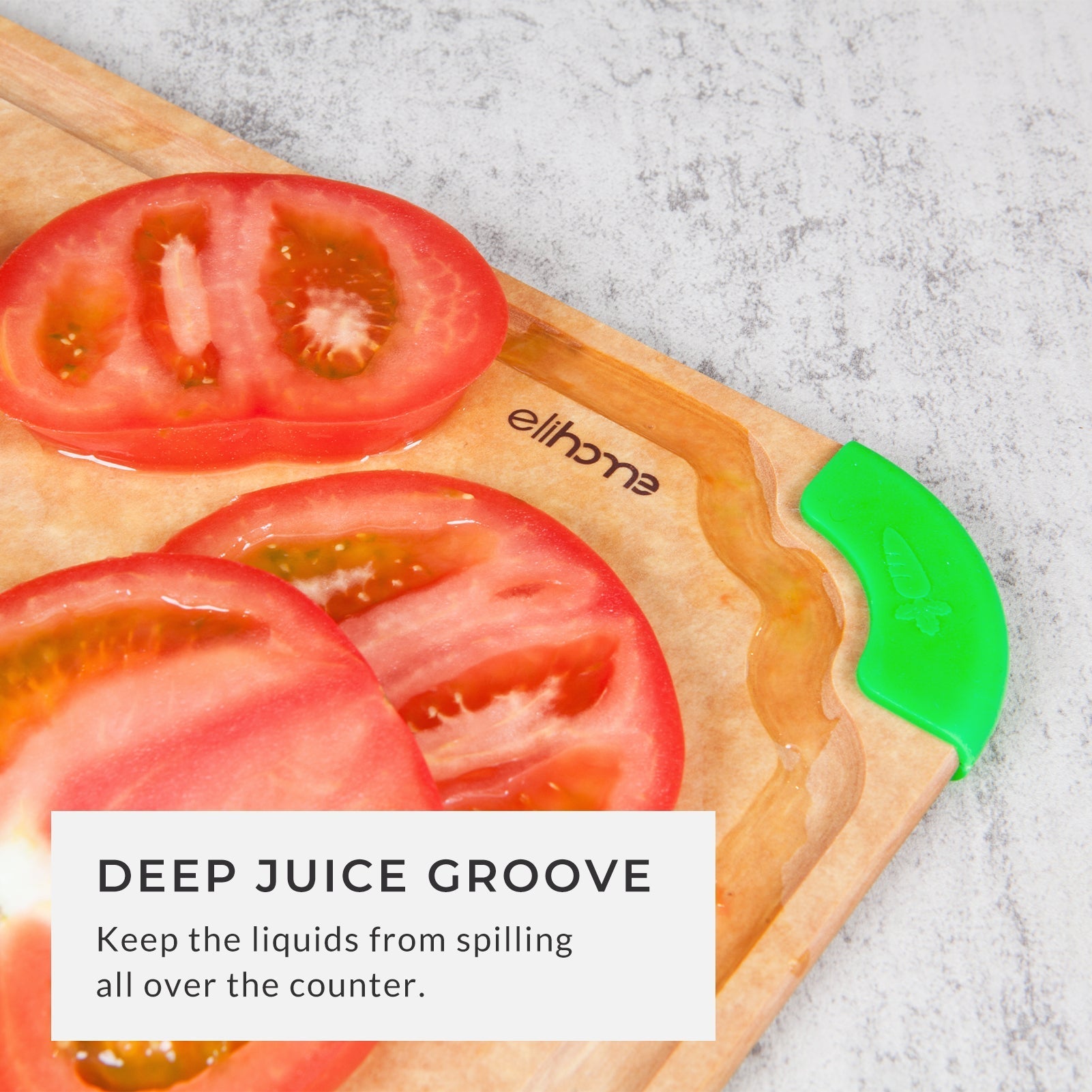 Premium Series 14 x 19 x 1/4 Cutting Board - X Large - Green