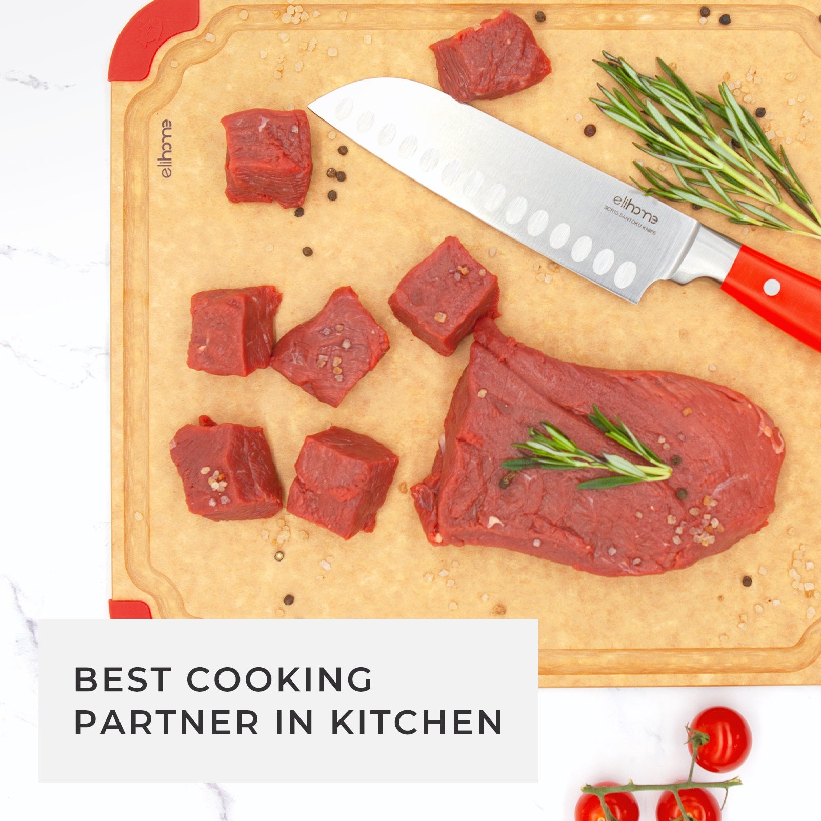 Premium Series 12 x 16 x 1/4 Cutting Board - Large