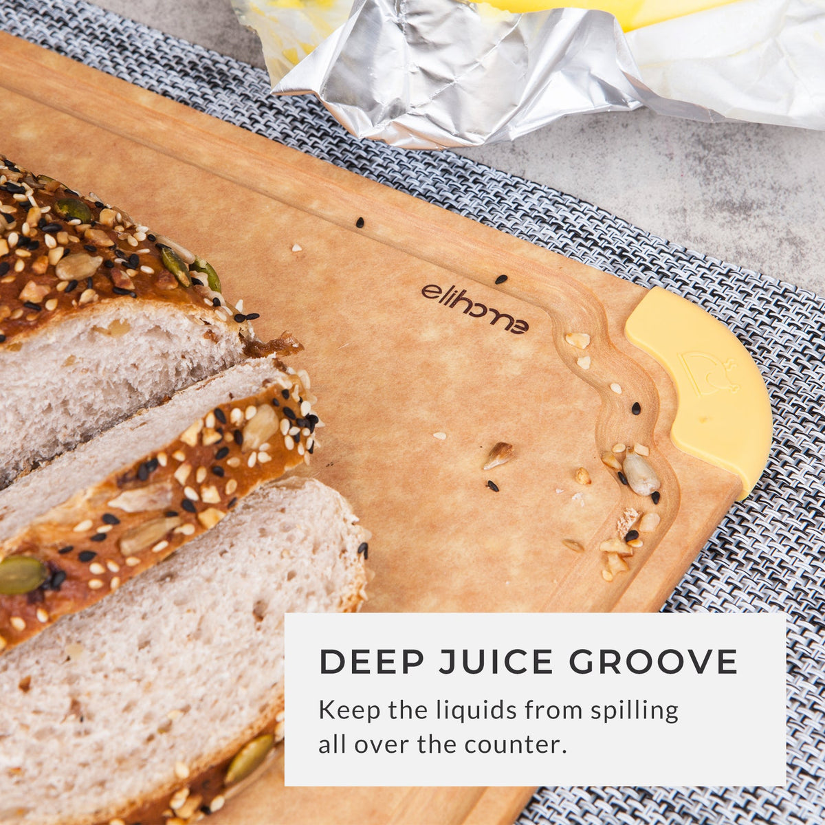 Premium Series 10 x 13 x 1/4 Cutting Board - Medium