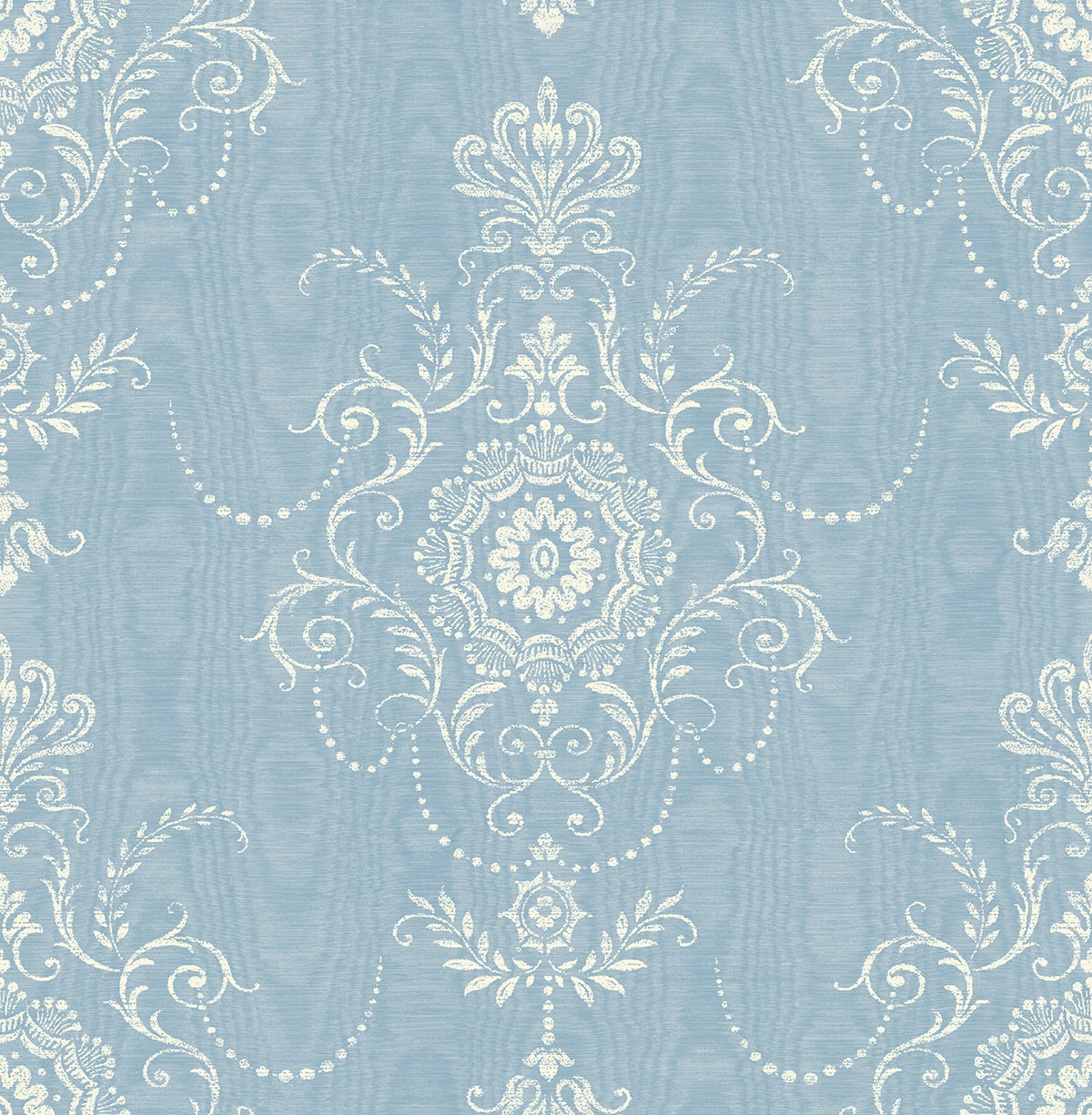 French Country Colette Cameo Unpasted Wallpaper