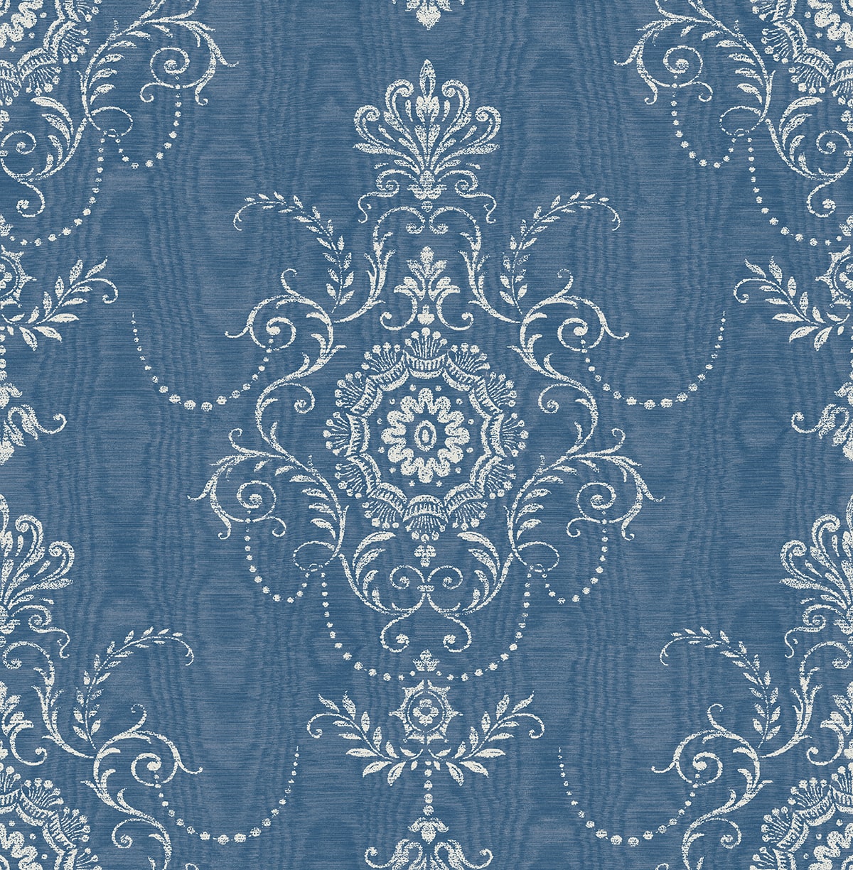 French Country Colette Cameo Unpasted Wallpaper