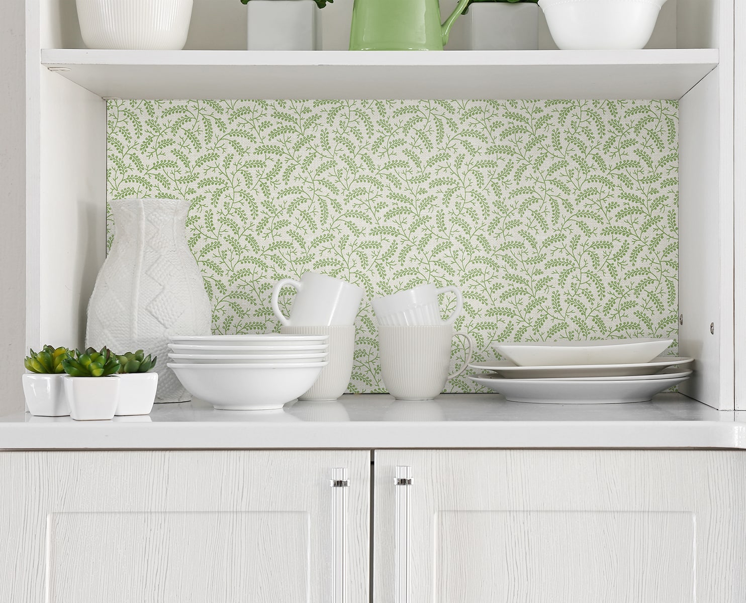 French Country Cossette Botanical Unpasted Wallpaper