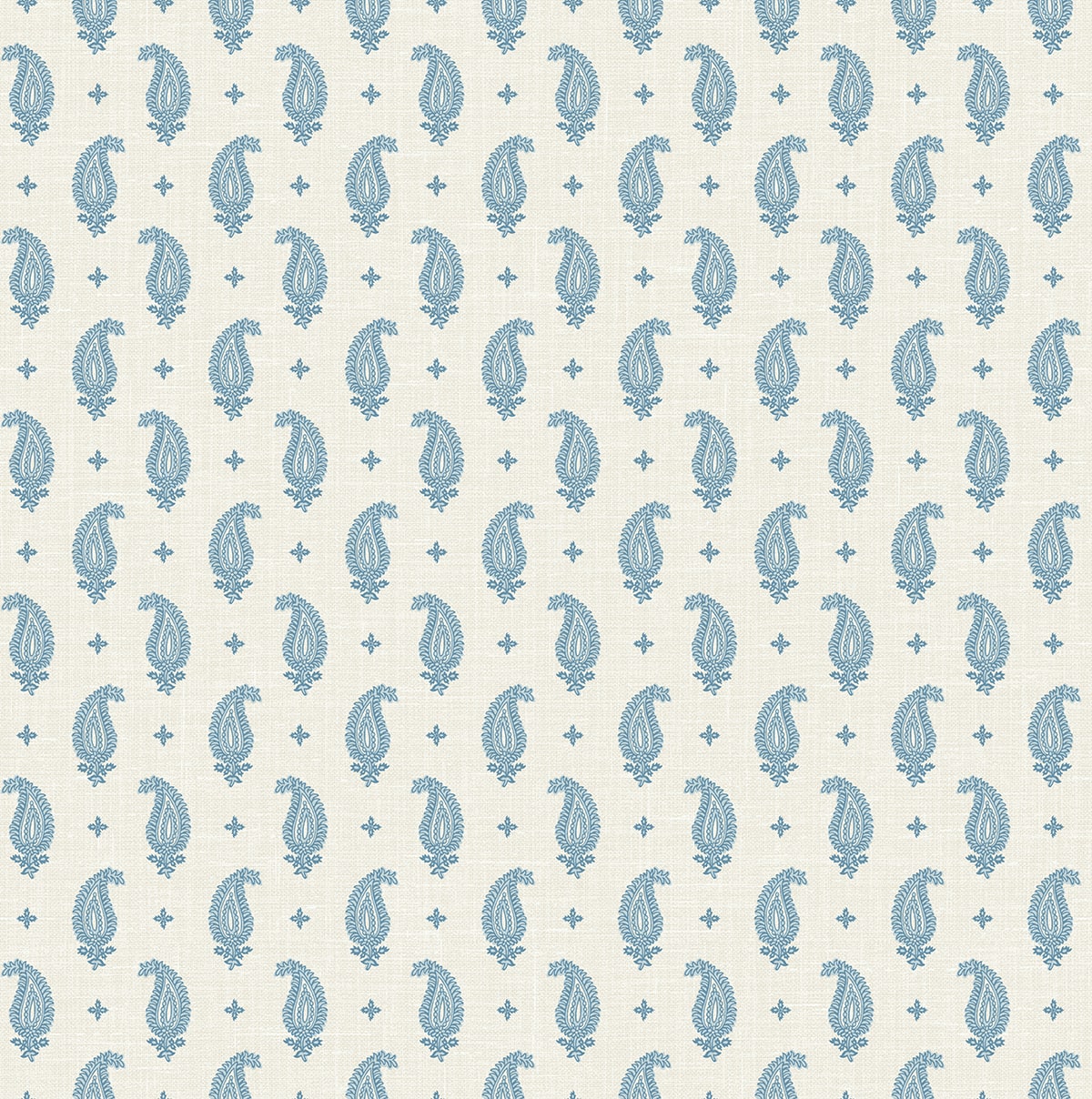 French Country Maia Paisley Unpasted Wallpaper