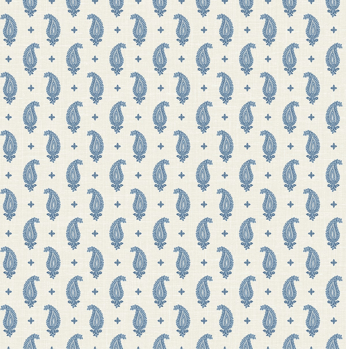 French Country Maia Paisley Unpasted Wallpaper