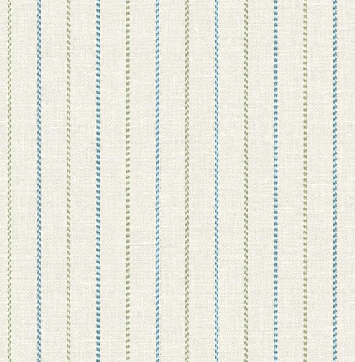 French Country Andree Stripe Unpasted Wallpaper