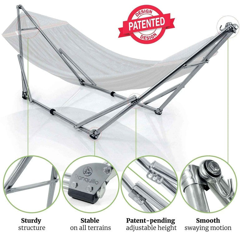 Tranquillo Universal Stainless Steel Hammock Stand