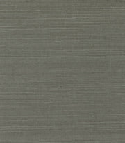 Pewter Sisal Grasscloth Unpasted Wallpaper