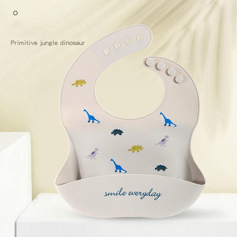 Stevvex Food Grade Silicone Baby Bibs
