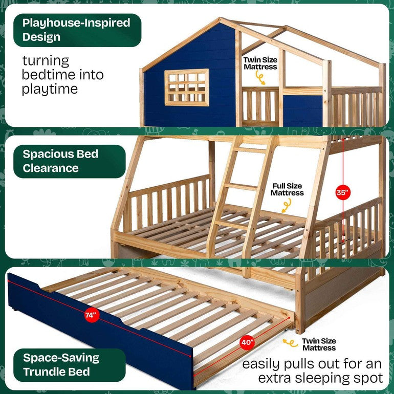 Treehouse Kid Bunk Bed for Fun and Adventure