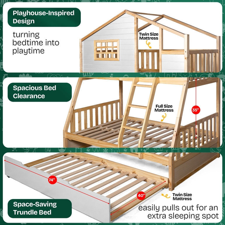 Treehouse Kid Bunk Bed for Fun and Adventure