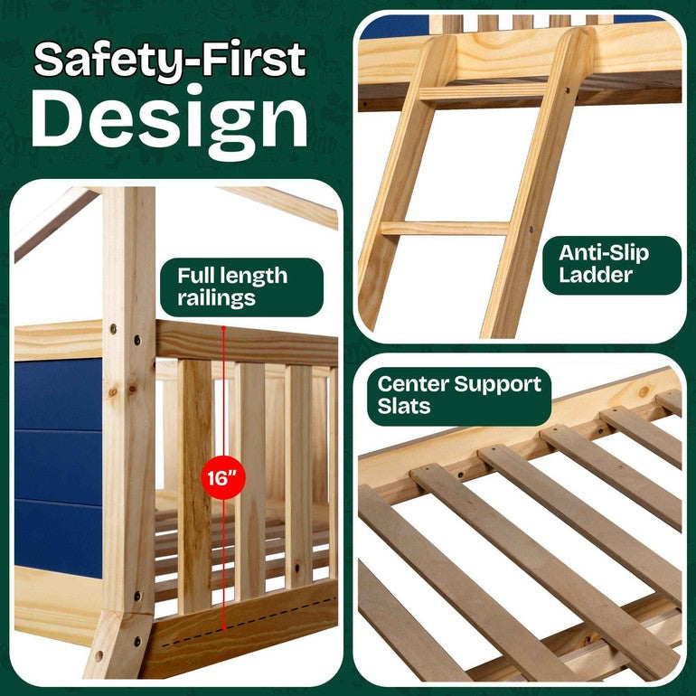 Treehouse Kid Bunk Bed for Fun and Adventure