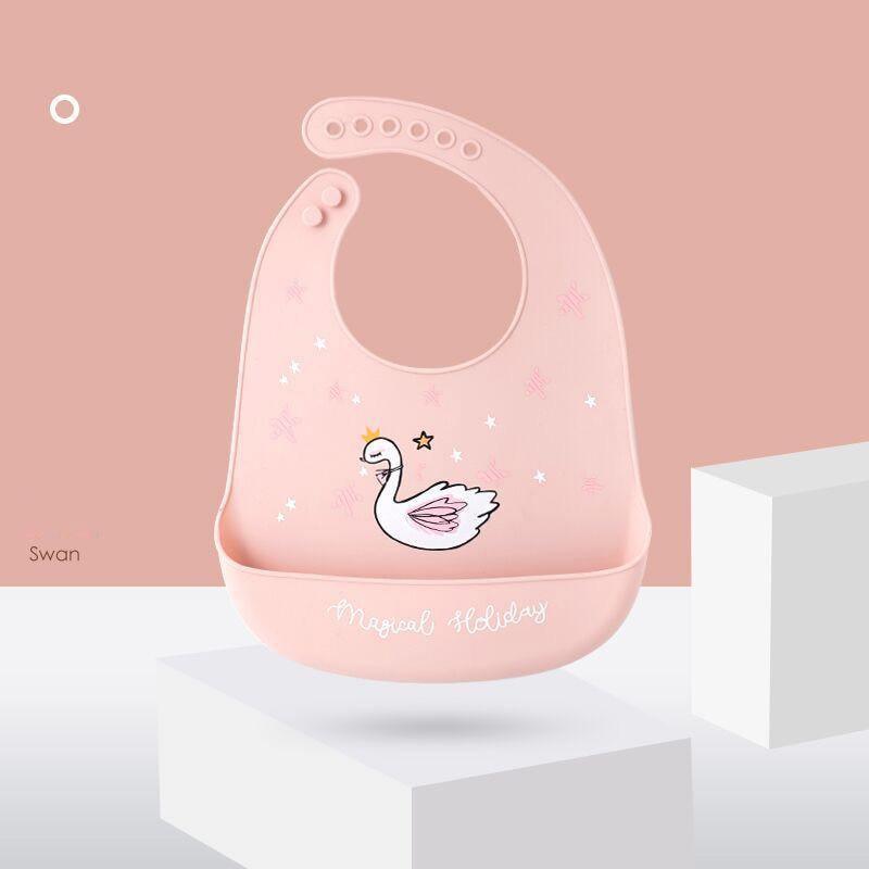Stevvex Food Grade Silicone Baby Bibs