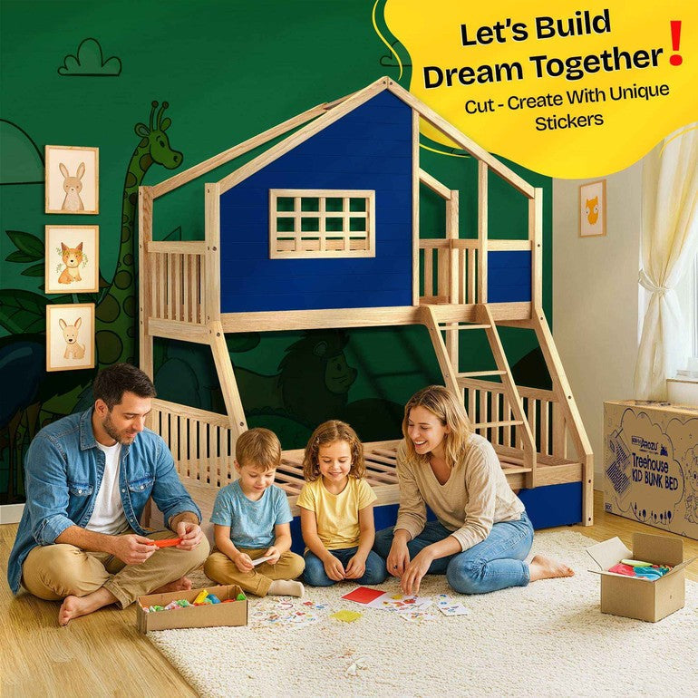 Treehouse Kid Bunk Bed for Fun and Adventure