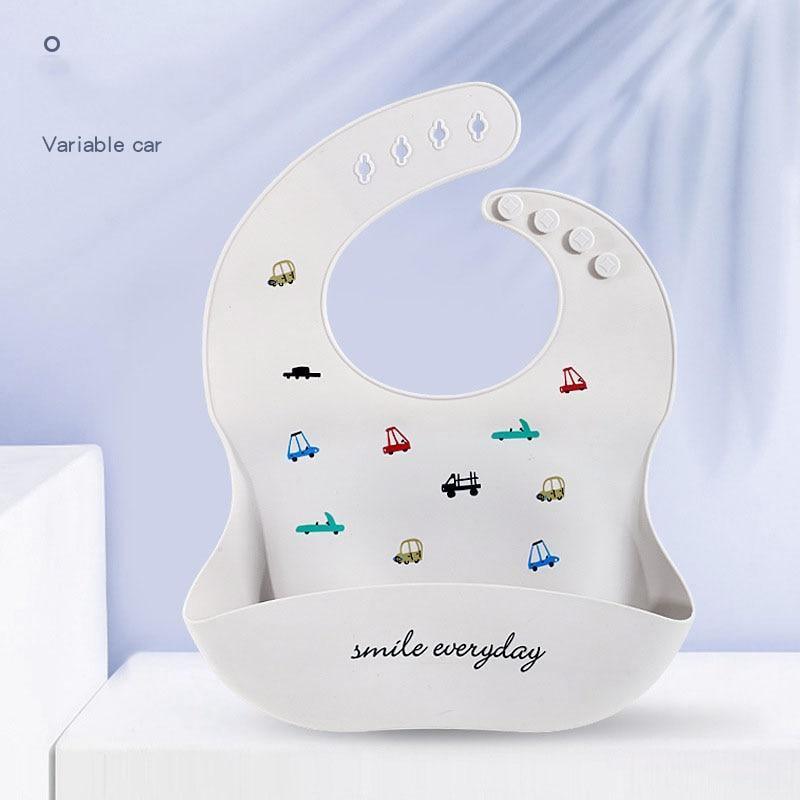 Stevvex Food Grade Silicone Baby Bibs