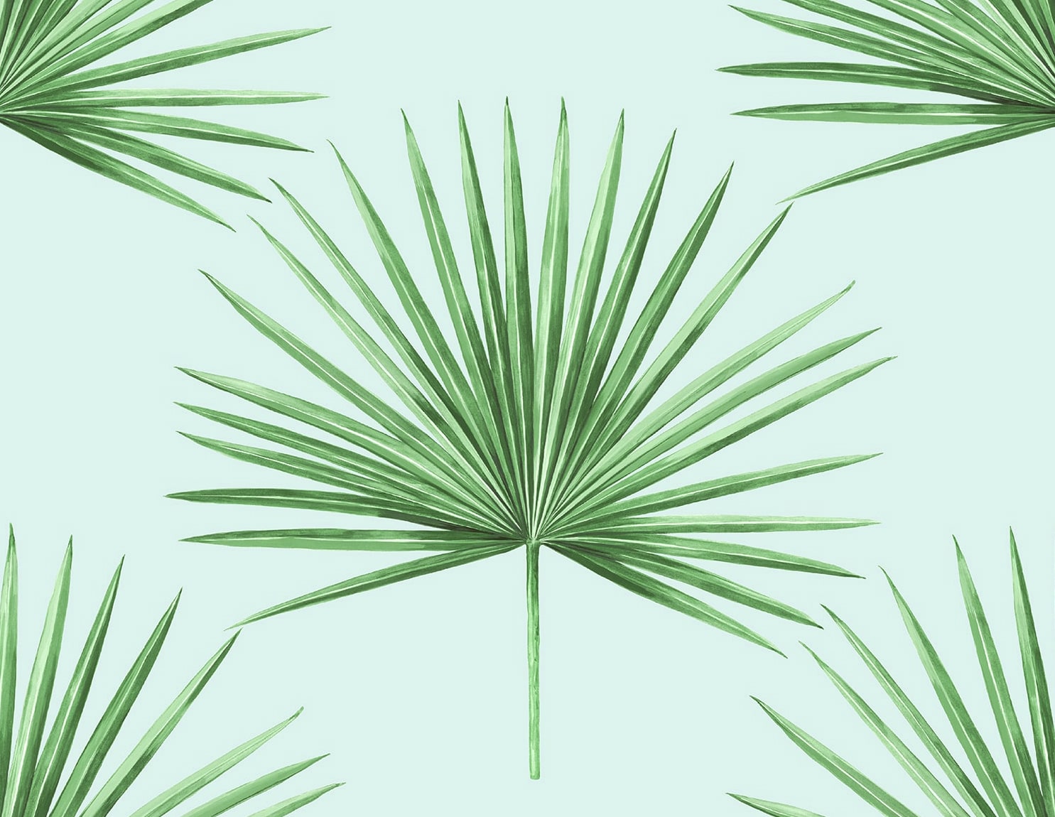 Pacific Palm Peel and Stick Removable Wallpaper