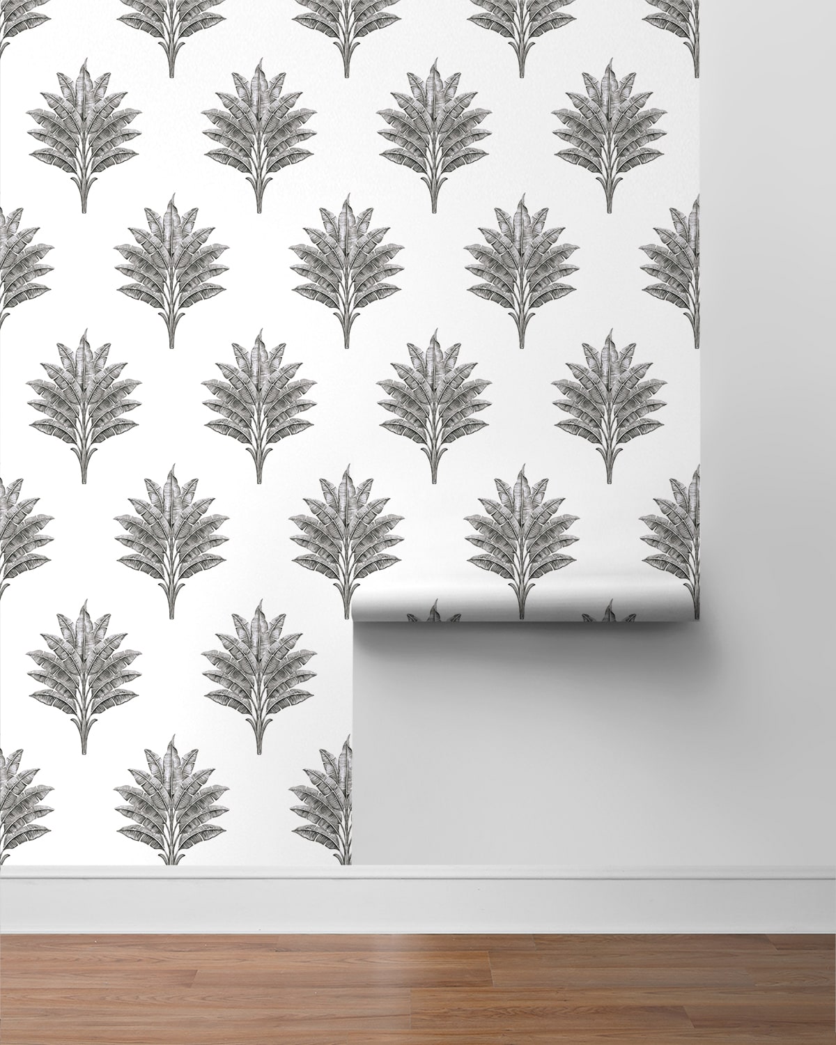 Sea Breeze Palm Peel and Stick Removable Wallpaper