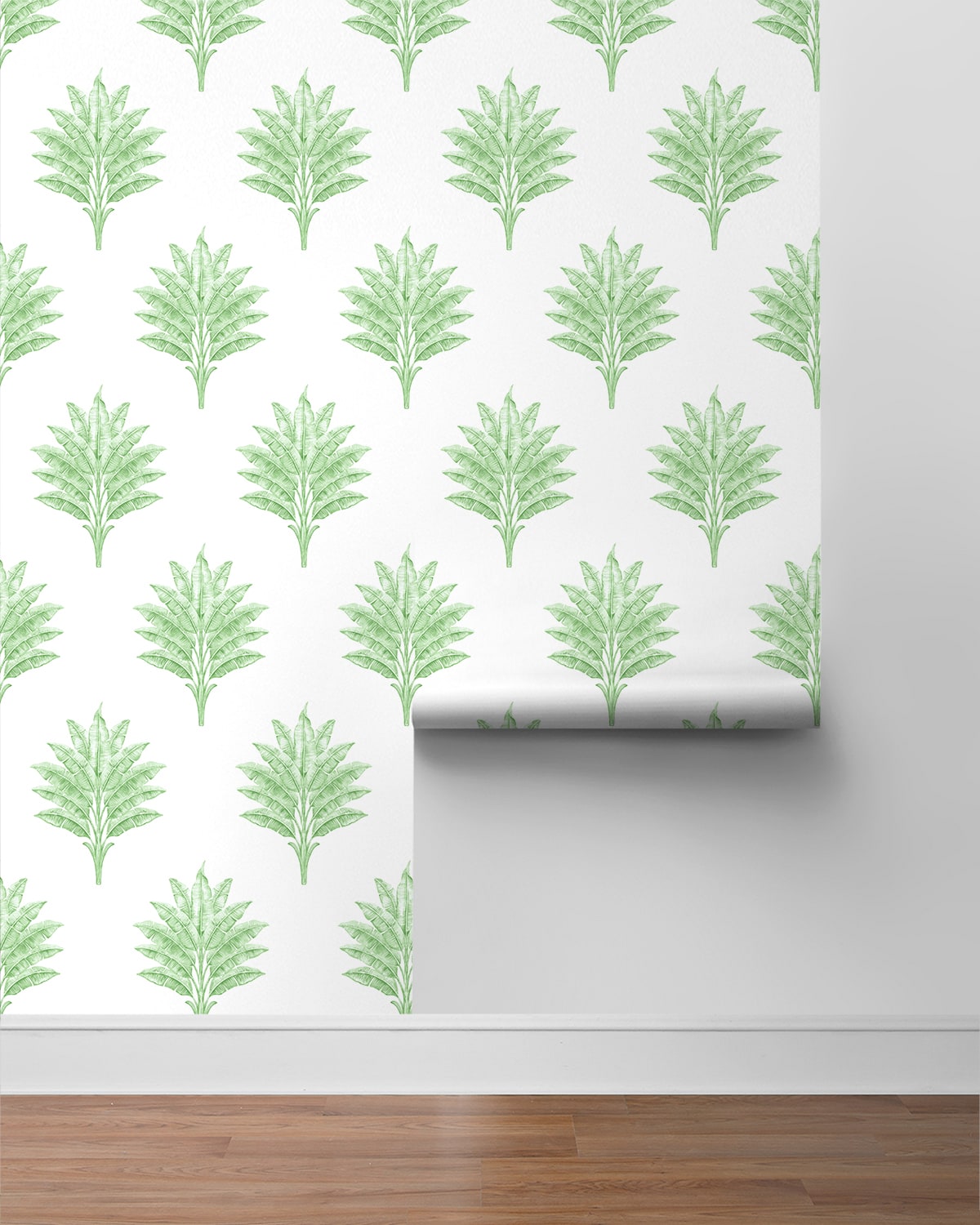 Sea Breeze Palm Peel and Stick Removable Wallpaper