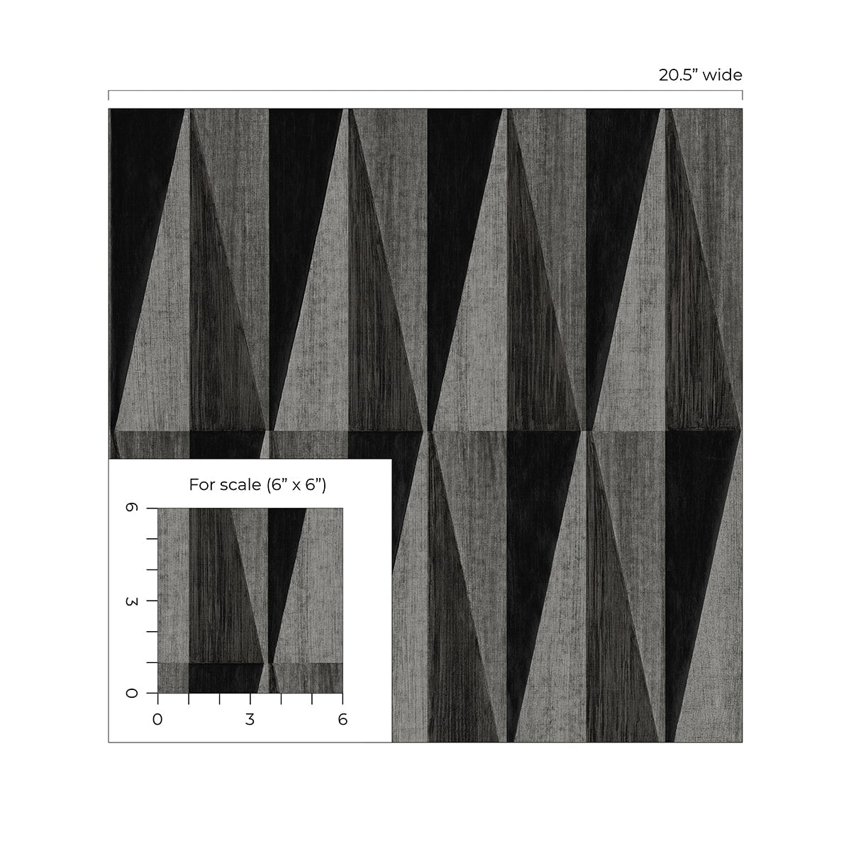 Pieced Diamonds Geometric Peel and Stick Removable Wallpaper