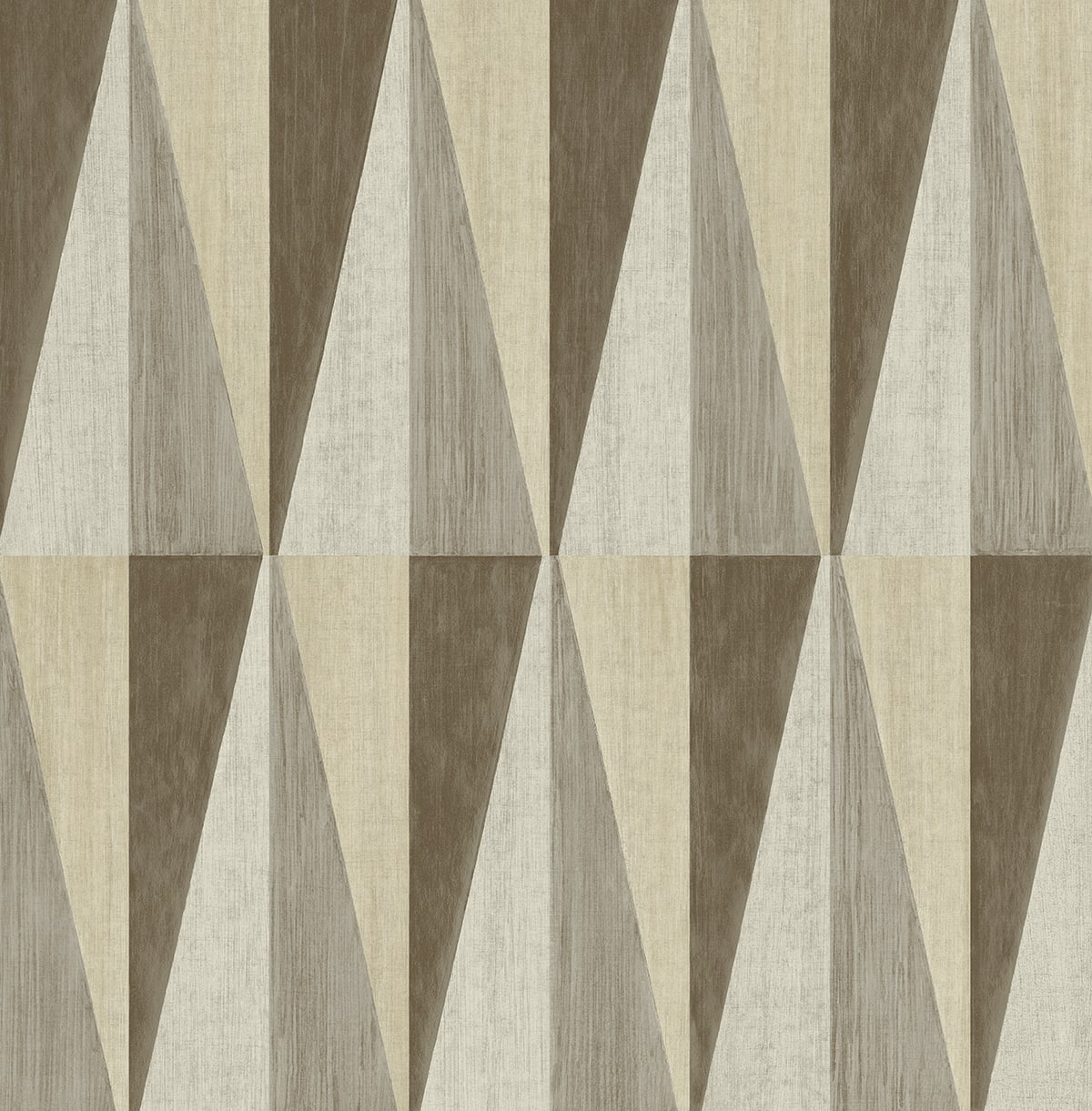 Pieced Diamonds Geometric Peel and Stick Removable Wallpaper