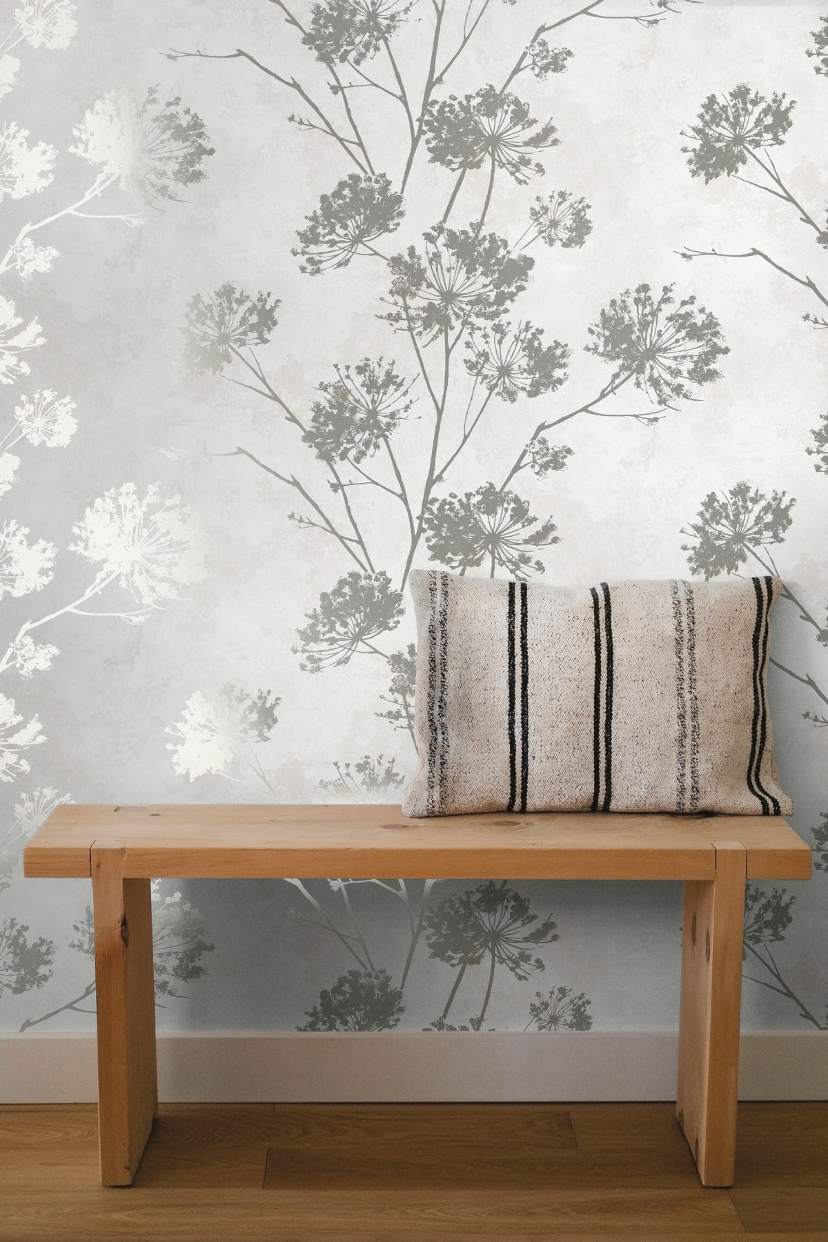 Dandelion Floral Peel and Stick Removable Wallpaper