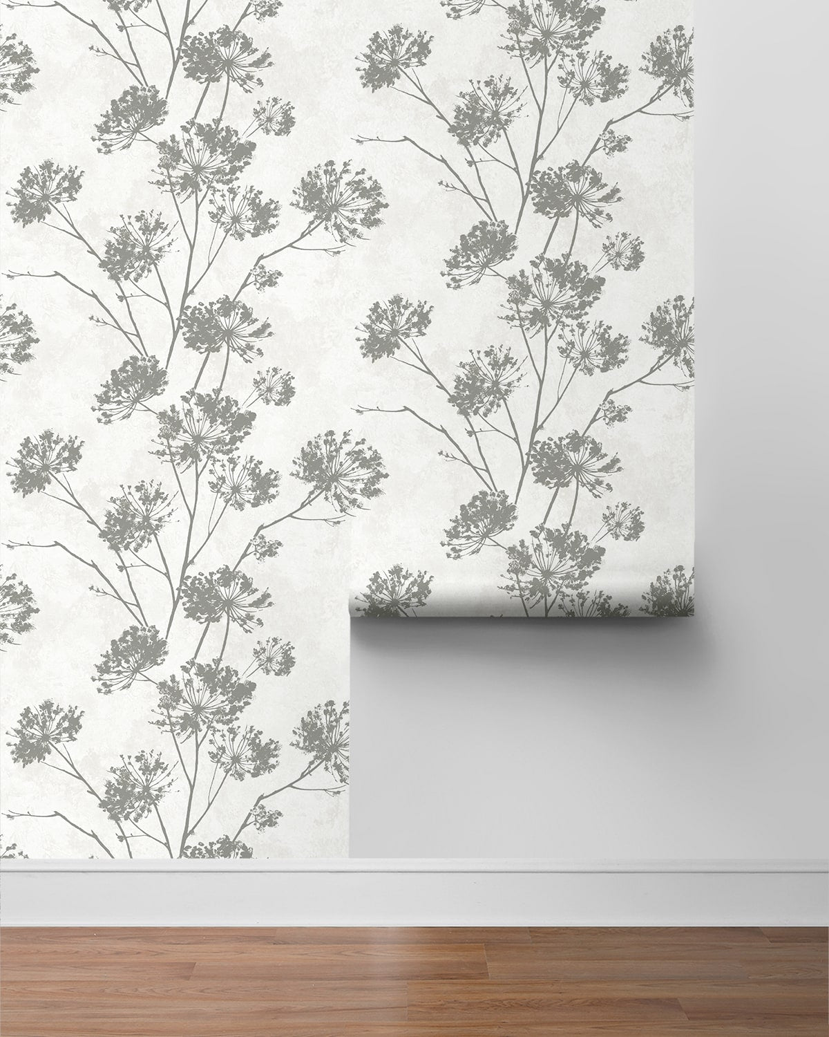 Dandelion Floral Peel and Stick Removable Wallpaper