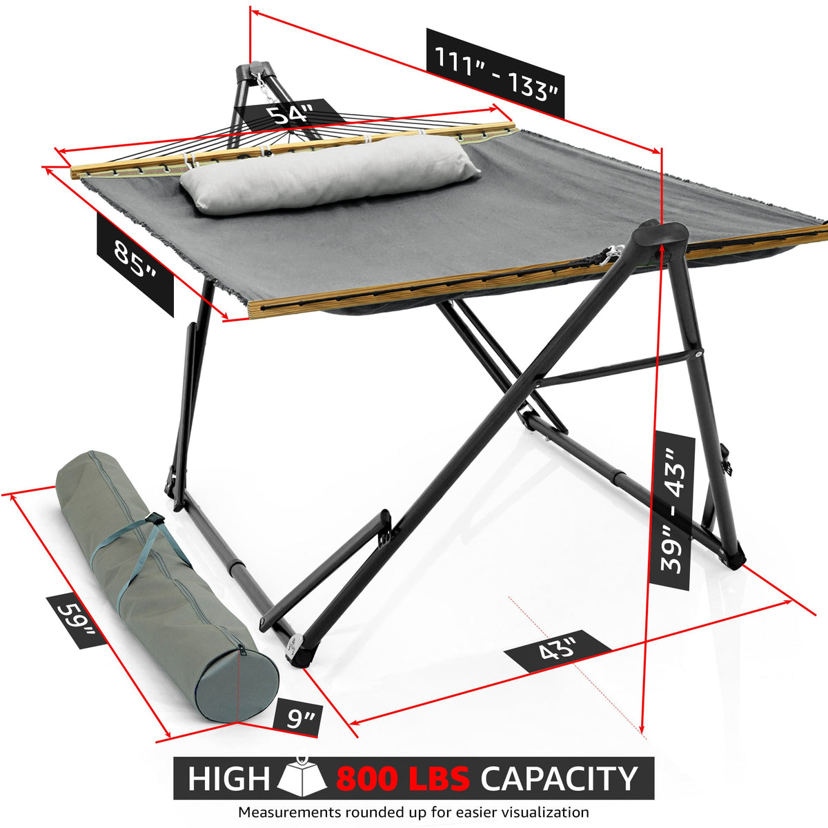 Tranquillo Unity Canvas Hammock Stand