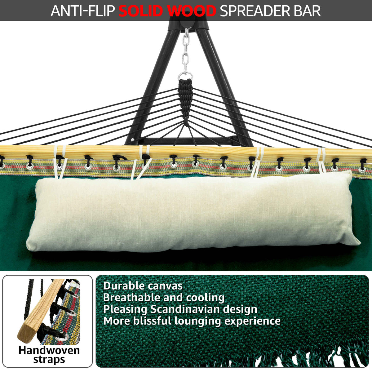 Tranquillo Unity Canvas Hammock Stand