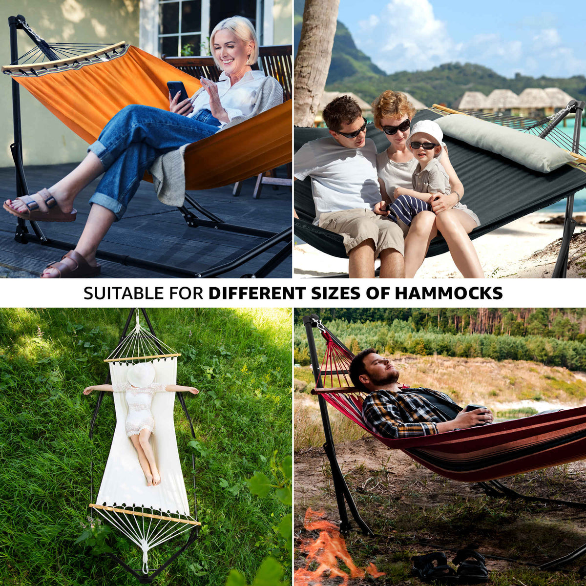 Tranquillo Unity Canvas Hammock Stand