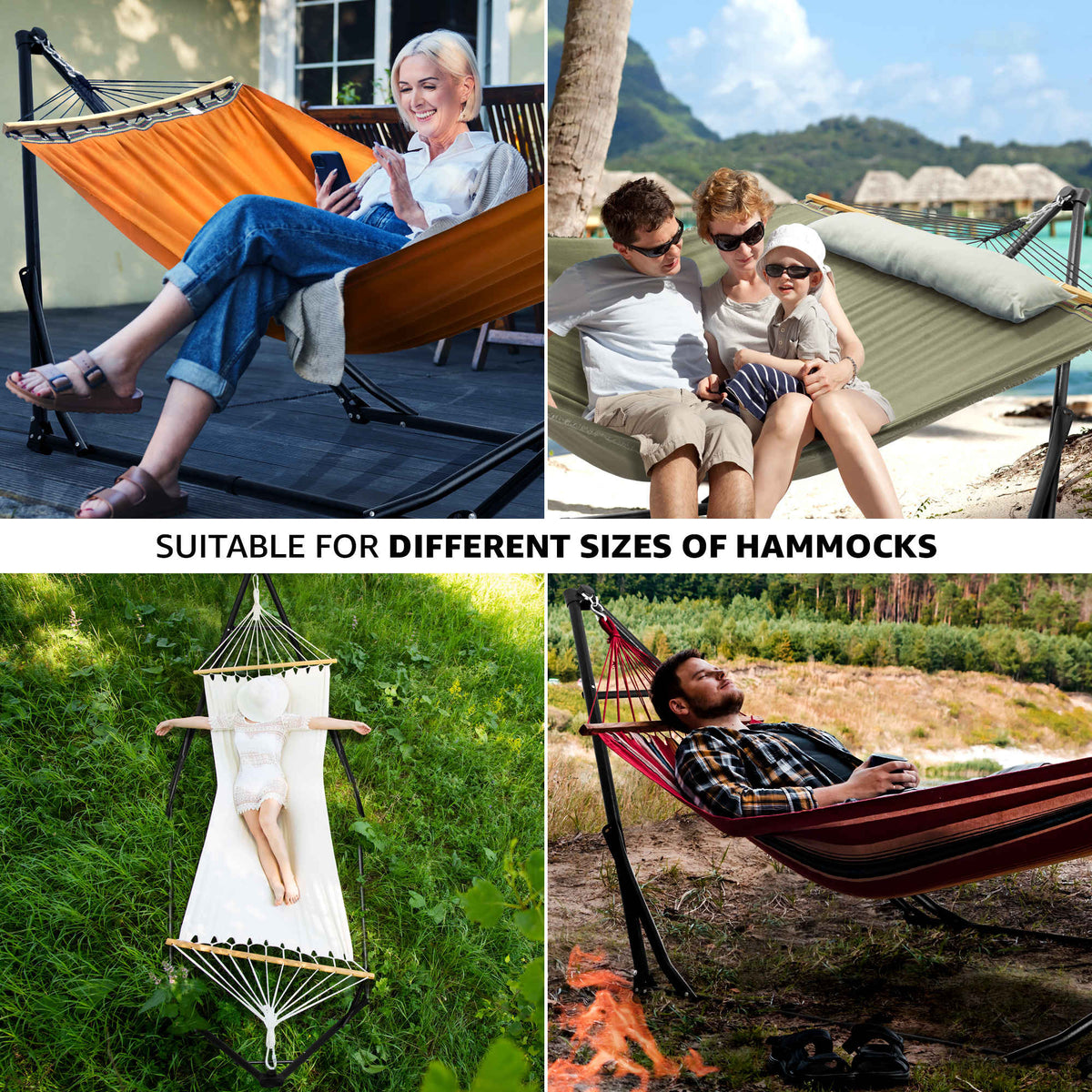 Tranquillo Unity Canvas Hammock Stand