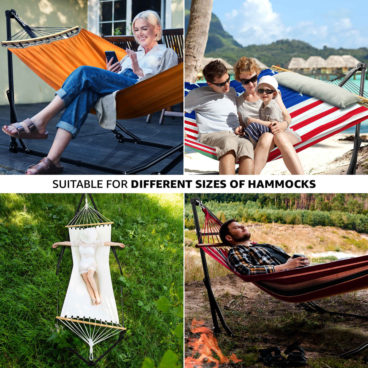 Tranquillo Unity Canvas Hammock Stand