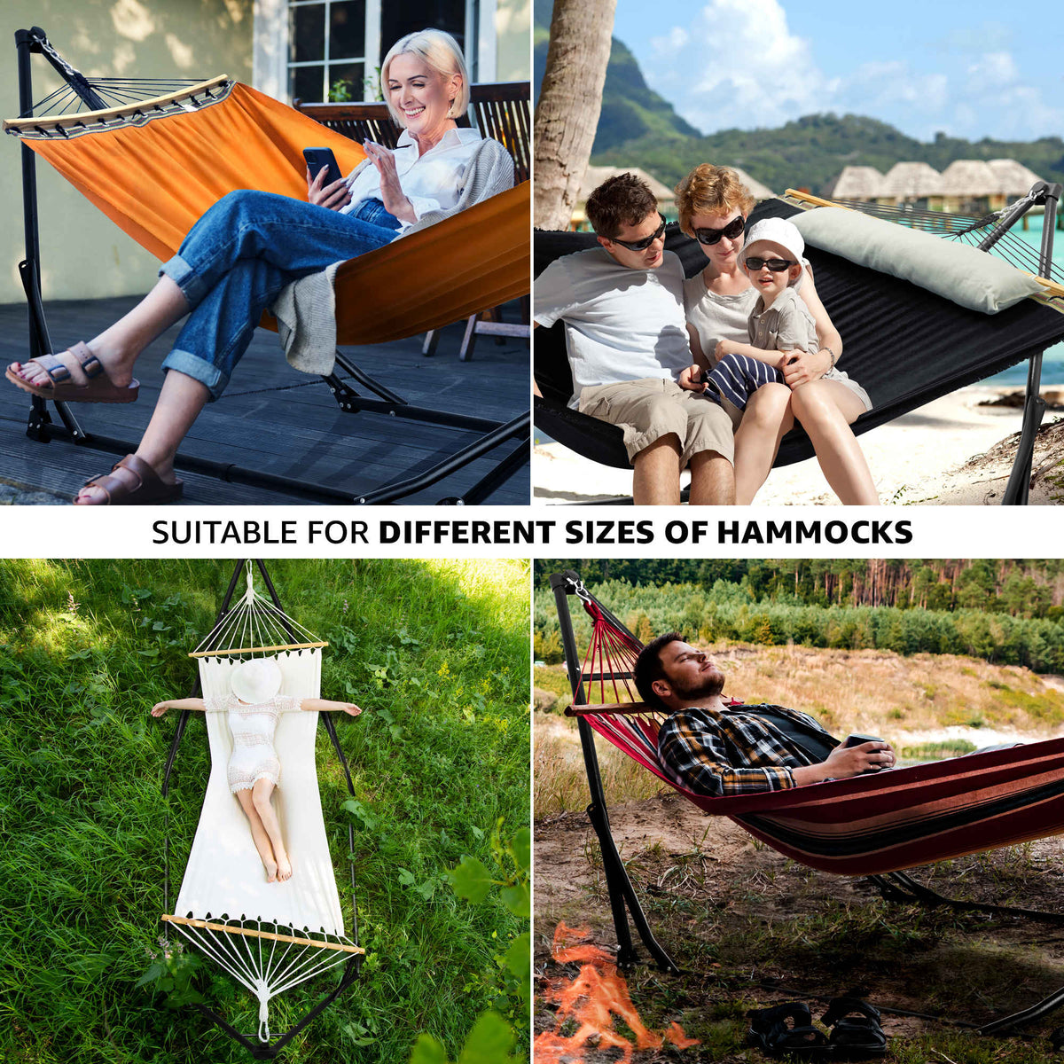 Tranquillo Unity Canvas Hammock Stand