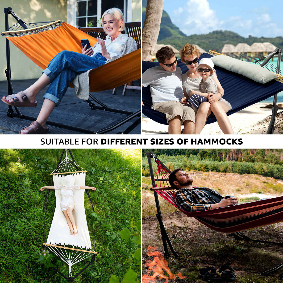 Tranquillo Unity Canvas Hammock Stand