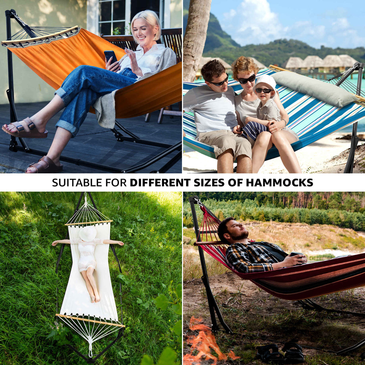 Tranquillo Unity Canvas Hammock Stand