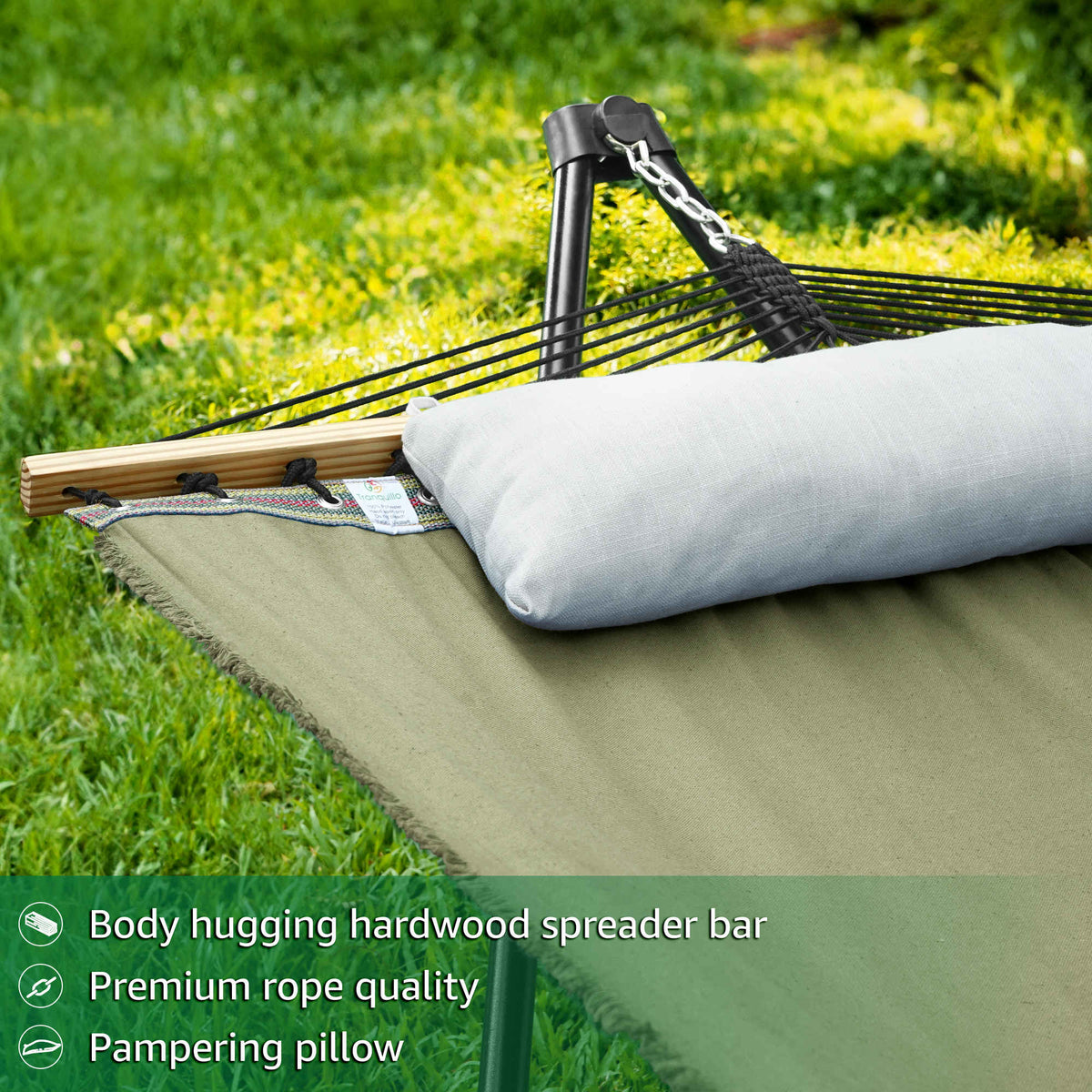 Tranquillo Unity Canvas Hammock Stand